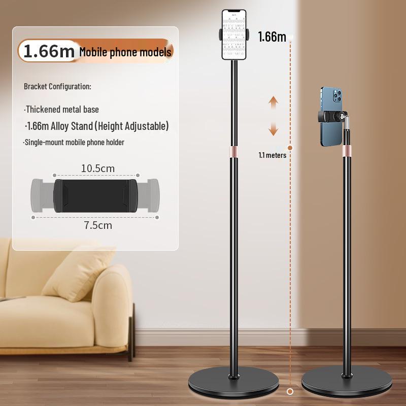 Multi-functional Floor Tripod for Sheet Music & Devices