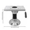 Boat Seat Base Upright with Mounting Plate Compact for Yachts, Anglers