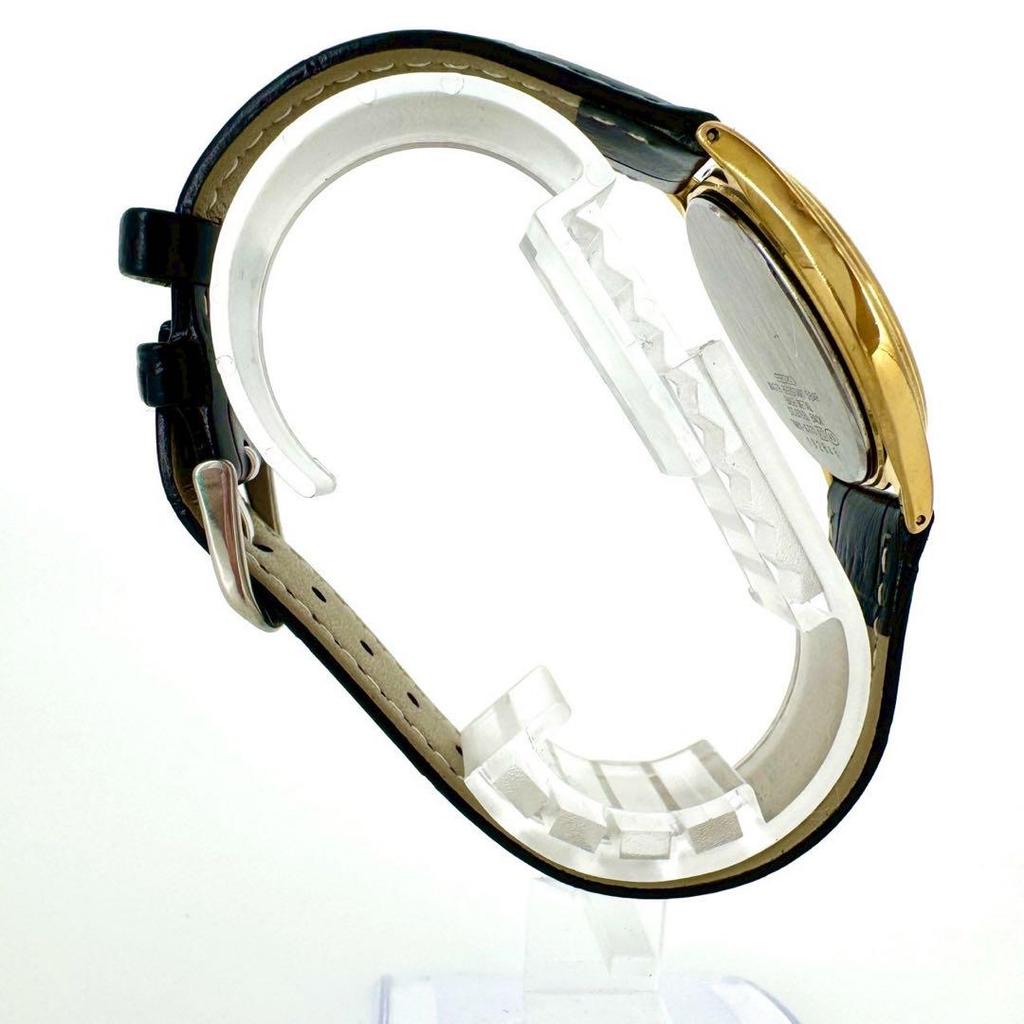 [USED] SEIKO SPIRIT Gold Dial Watch with Strap