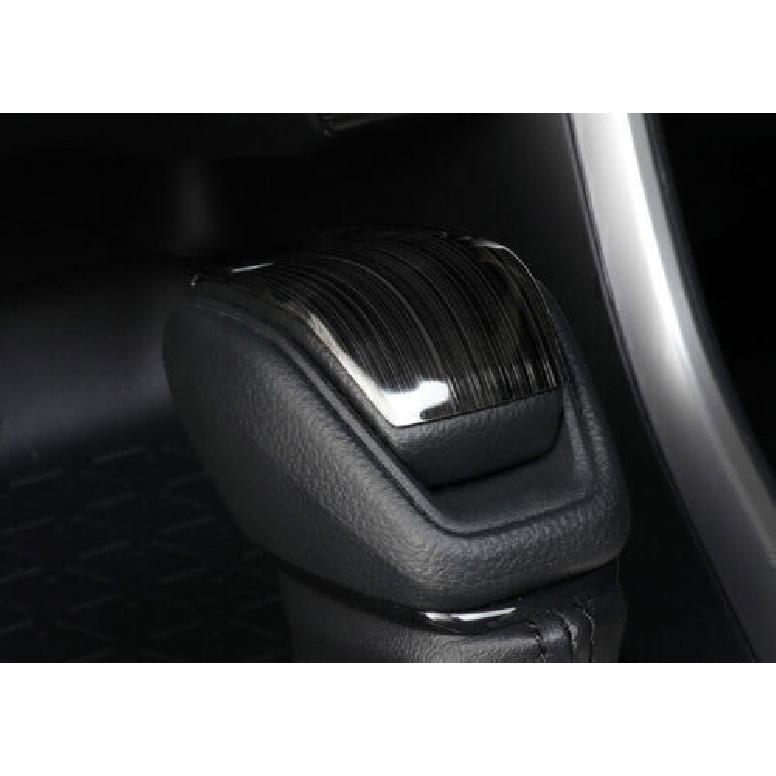 Console Gear Shift Knob Titanium Black For Toyota RAV4 2019-2023 Cover Trim 1PCS
