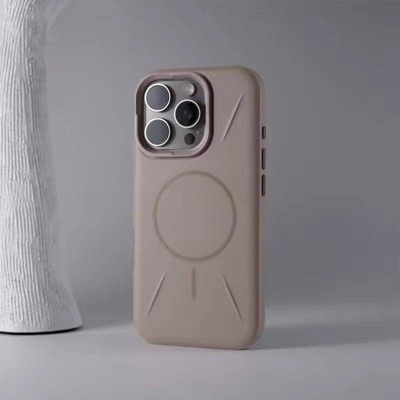 Magnetic Wireless Charging MagSafe Phone Case for iPhone 16 16pro Max 15 14 Pro 13 12 Matte Hybrid Shockproof Hard Armor Cover