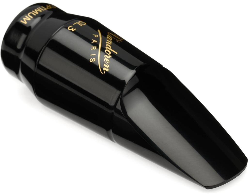 Vandoren Optimum SL3 Soprano Saxophone Mouthpiece, Classic Rich Round Tone, Easy Blowing, Versatile for All Genres, Tip Opening 1.14mm