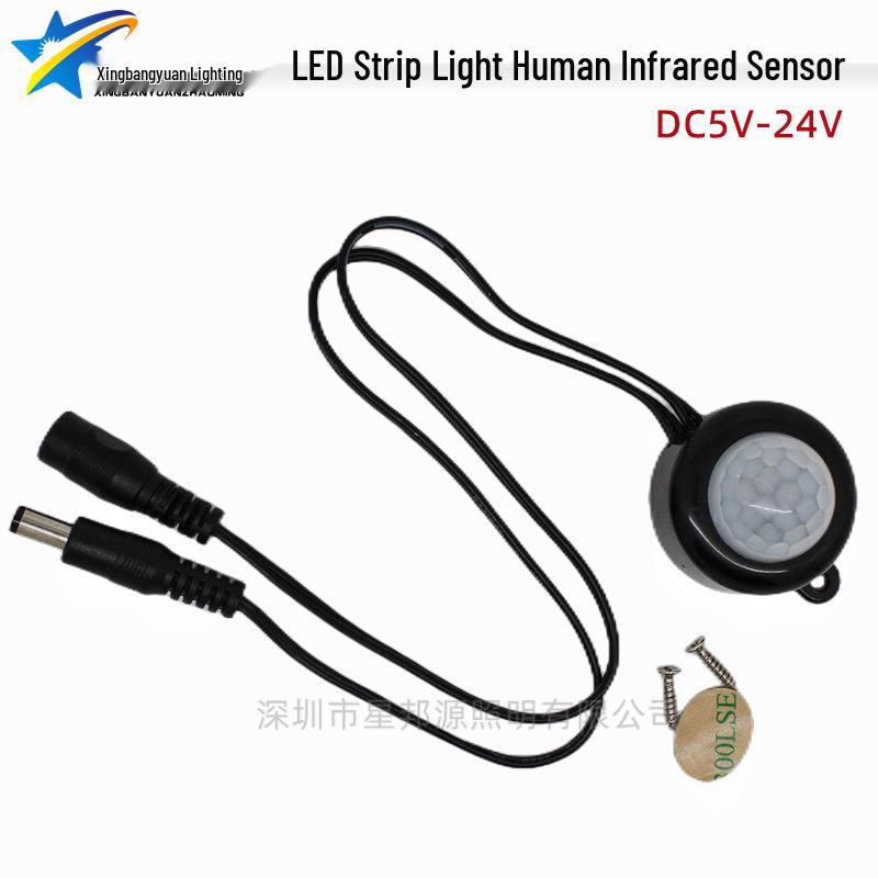 

TDL-2025 Светодиодный инфракрасный датчик-выключатель с управлением освещенностью, 6В-24В, 5А