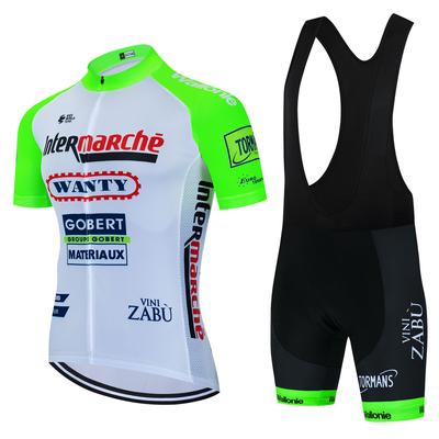 2024 verão fluorescente verde conjunto camisa de ciclismo dos homens manga curta mtb bicicleta ciclismo roupas maillot ropa uniforme terno