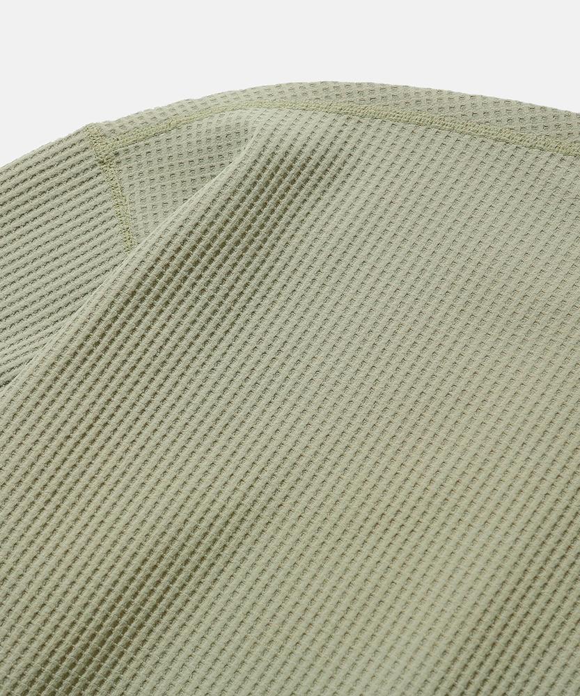 MOIF [Aw26] Advanced Waffle L/S Tee / Pistachio