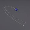 [COAI] Natural Lapis Lazuli Teardrop Birthstone Necklace for Women