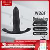 ROSELEX Tragbarer G-Punkt Analmassager mit Fernbedienung
