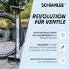 Schwalbe Clik Valve - Bicycle Valve Attachment - SV-SCV Conversion Kit (with Pump Head)