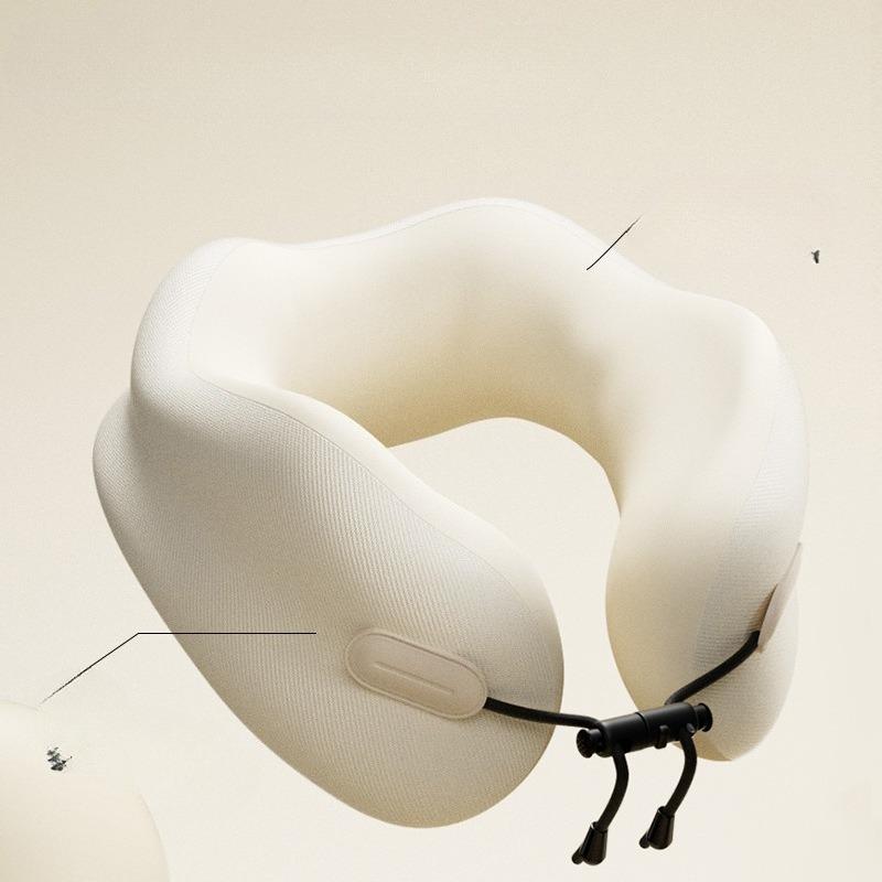 Memory Foam U-Shaped Neck Pillow Airplane Travel Neck Support Pillow Car Sleeping Pillow