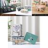 Compact Iron Lockable Storage Box For Bedroom Living Room Desk Decor