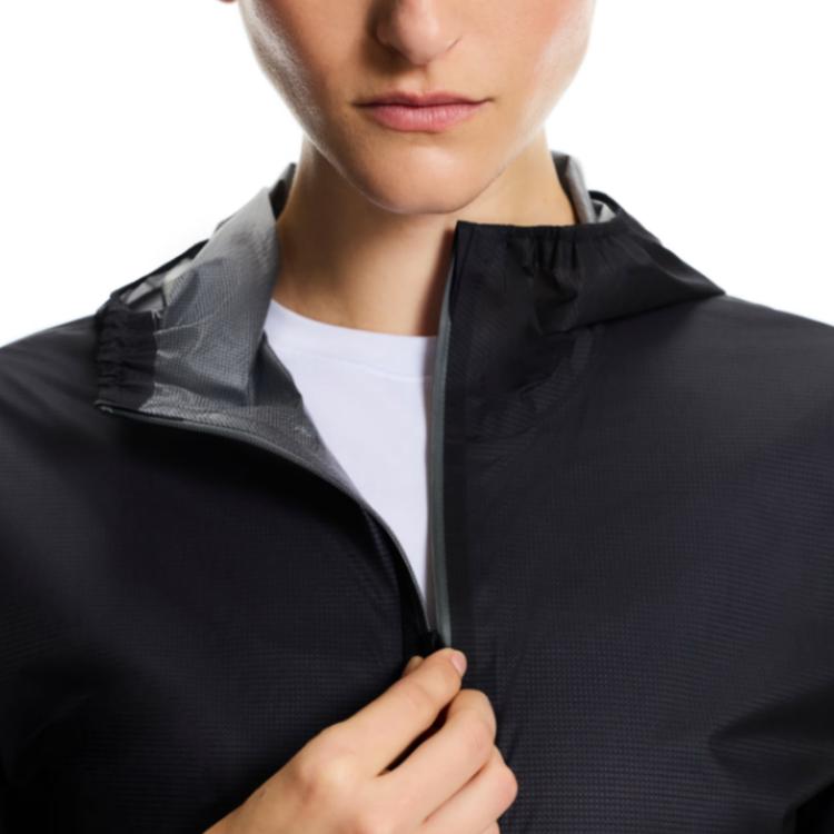 On Explorer Lightweight Waterproof Hooded Zip-Up Lg Sleeve Jacket Women jackets 1WG11490553