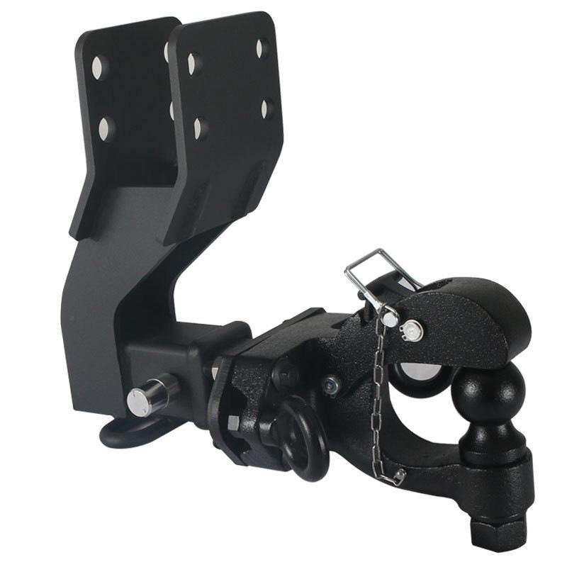 Leopard 5 Trailer Hitch Rear Bumper Modification with American-Style Anti-Collision and Towing Hooks.
