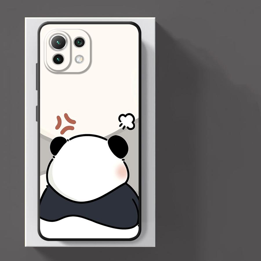 Cartoon Cute Panda Case for Xiaomi Poco F8 C61 M5 C71 M3 M4 M7 Pro C50 C75 F3 X3 X4 X5 X7 Pro F1 Funda Phone Cover