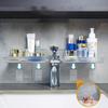 Acrylic Bathroom Shelf Organizer Over The Faucet,Bathroom Sink Shelf Over Faucet,Countertop Organizer Kitchen Above Sink Rack