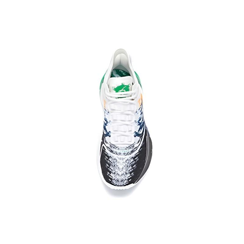 Anta GH1 Gordon Hayward Cushioning Anti-Slip And Wear-Resistant Low-Top Basketball Shoes Men's Black White Green Sneakers 112021103-2