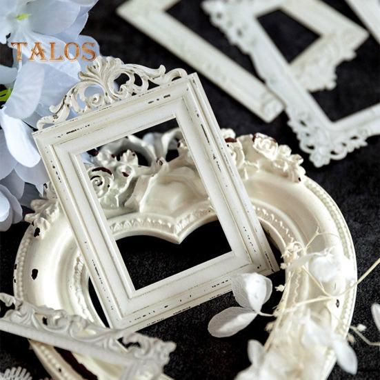 5 szt. Wytłoczone naklejki w stylu retro, wklęsłe wzory, materiały do scrapbookingu, zestawy do tworzenia koronek, ramki na zdjęcia