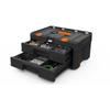 Rangement 2 tiroirs - WORX BY KETER - STACK N ROLL - 48 x 33 x 23 cm - Noir