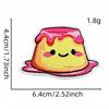 2025 Cute Cartoon Pizza Snack Embroidered Cloth Patches for Kids' Clothes