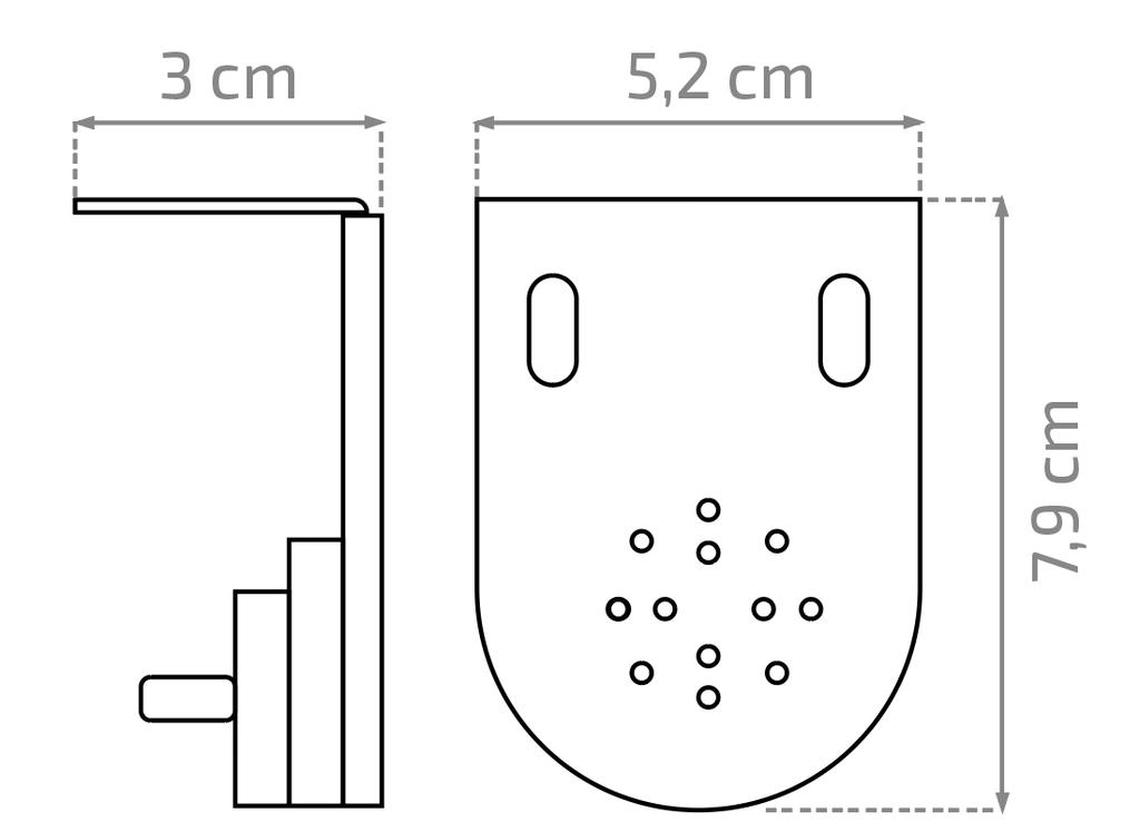 Tendalino da balcone verticale 150x245 cm grigio