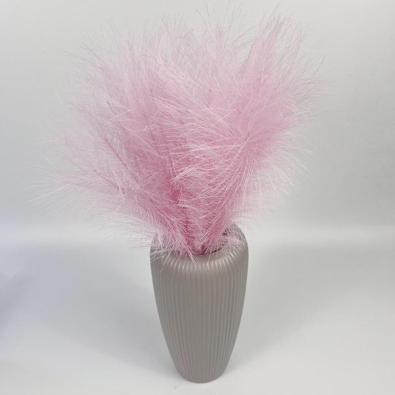 20Pcs Artificial Pampas Grass 54cm Large Artificial Fluffy Reed Fake Flower Feather Arrangement for Floor Vase Boho Farmhouse Home Wedding Decor