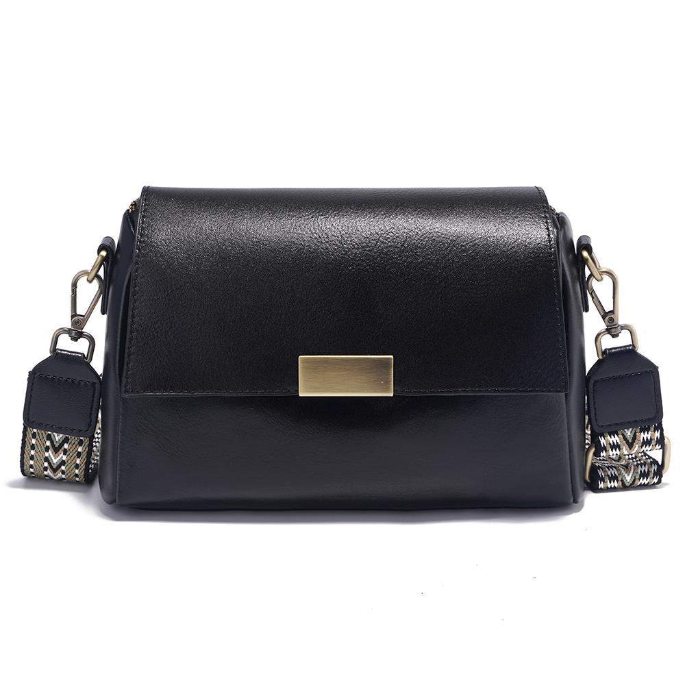 

Винтажная дизайнерская сумка Zency из натуральной кожи для женщин чёрный