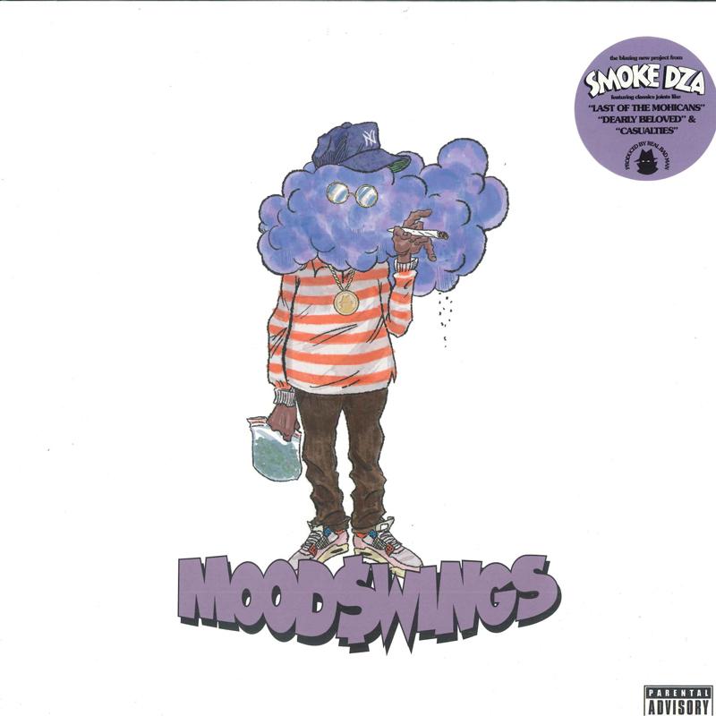 

LP Record SMOKE DZA - Mood$wings RBM011 Real Bad Man 2022 Italy Rap & Hip-Hop/R&B