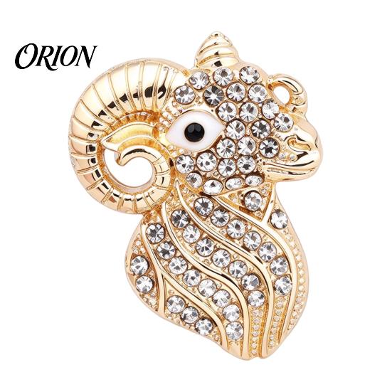 Decorative Brooches Sheep Shape Brooch Pin, Alloy Animal Lapel Pin for Men Women, Hats Bags Scarves Clothes Accessory