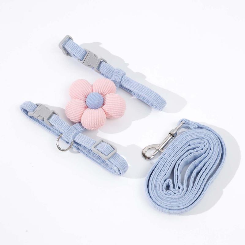 Little Bee Cat Leash, Anti-escape Rope, I-shaped Adjustable Chest-back Cat Leash