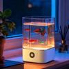 Wiederaufladbares Nachtlicht Geschenk für Schlafzimmer Nachttisch Babyzimmer Stillen Kinder Schlafleuchte Hydroponische Pflanzenbasis