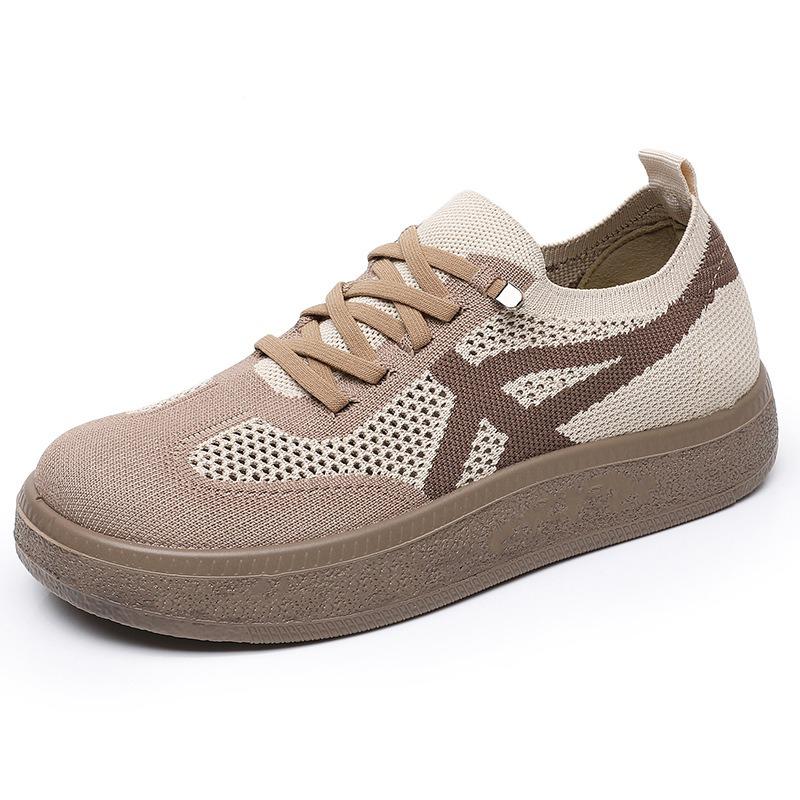 Shoes women's soft sole non-slip breathable light lazy shoes fashion casual mesh comfortable one pedal