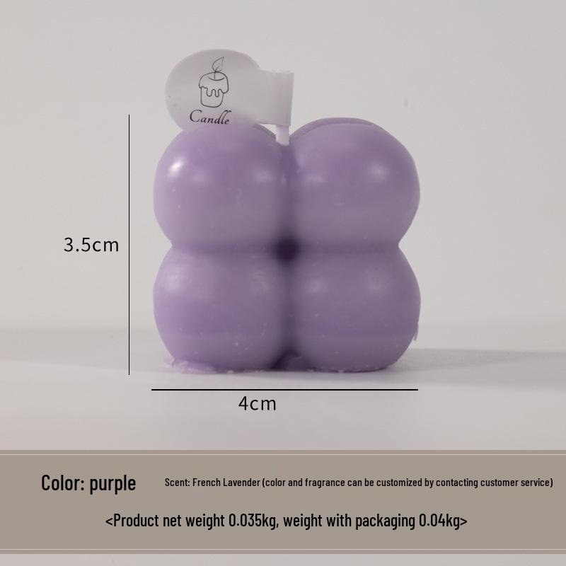 Little Magic Cube Scented Candle - Smokeless, Fragrant, Handmade Creative Gifts and Souvenirs