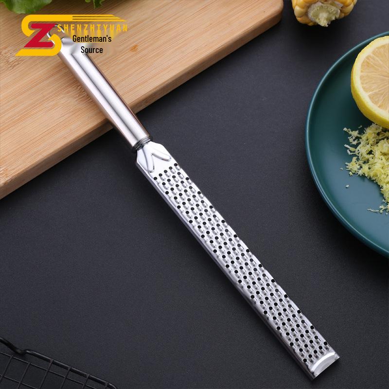 Multi-Purpose Stainless Steel Grater for Cheese, Lemon, and Vegetables