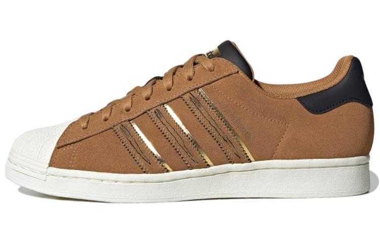 Adidas Originals Superstar Cny  Brown White Black  GX2154 44