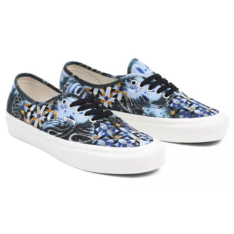 Vans Authentic 44 DX Mixed Mosaic Unisex Sneakers Multi-Color Black VN0A54F2BLK