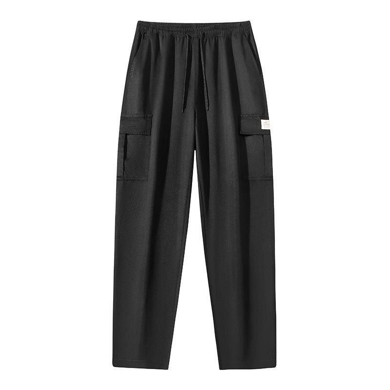 2026 Men s Cross-Border Special Edition Multi-Pocket Casual Sports Pants 2XL чёрный