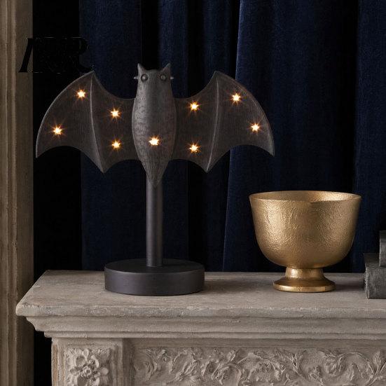 Spooky Night Light Halloween Gothic Witch Lantern, Resin Tabletop Decor with Warm Glow, Centerpiece Lantern Decoration for Shelf Desk