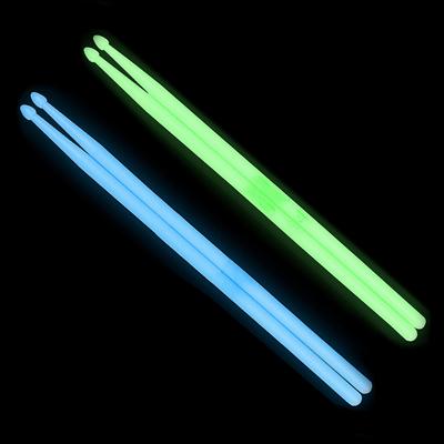 2 paires de baguettes lumineuses 5A Noctilucent vertes et bleues pour Performance sur scène