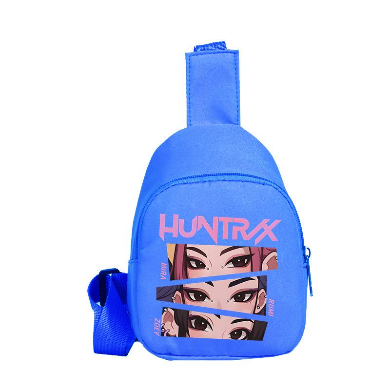 Casual Children'S Breast Bag Animation Cartoon Printing Fashion Boys And Girls Crossbody Bag Change Small Backpack