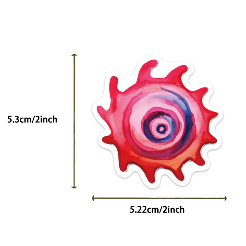 200x/Set Sea Animal Stickers Waterproof Stickers Water Bottle Sticker Sea Animal Wall Decals for Skateboards Decorations