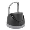 One Button Water Bottle Top Replacement Cap Plastic Leakproof Lid One Click Accessories Black
