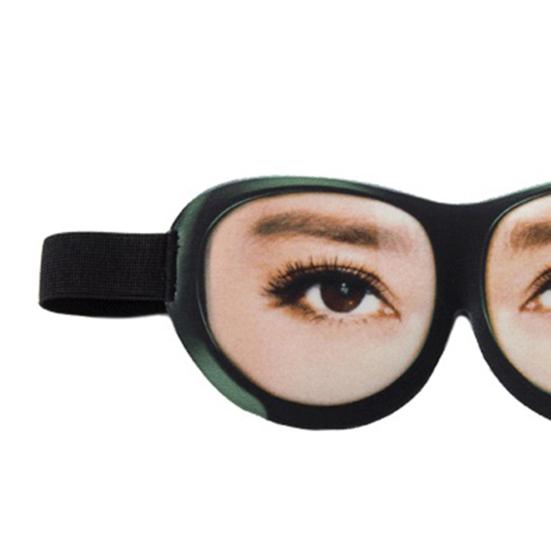 3D Funny Blindfold Sleep Cover Eye Shade Memory Foam Night Sleeping Cover for Travelers Adults Kids Adjustable Sleeping Helper for Home Hotel Plane