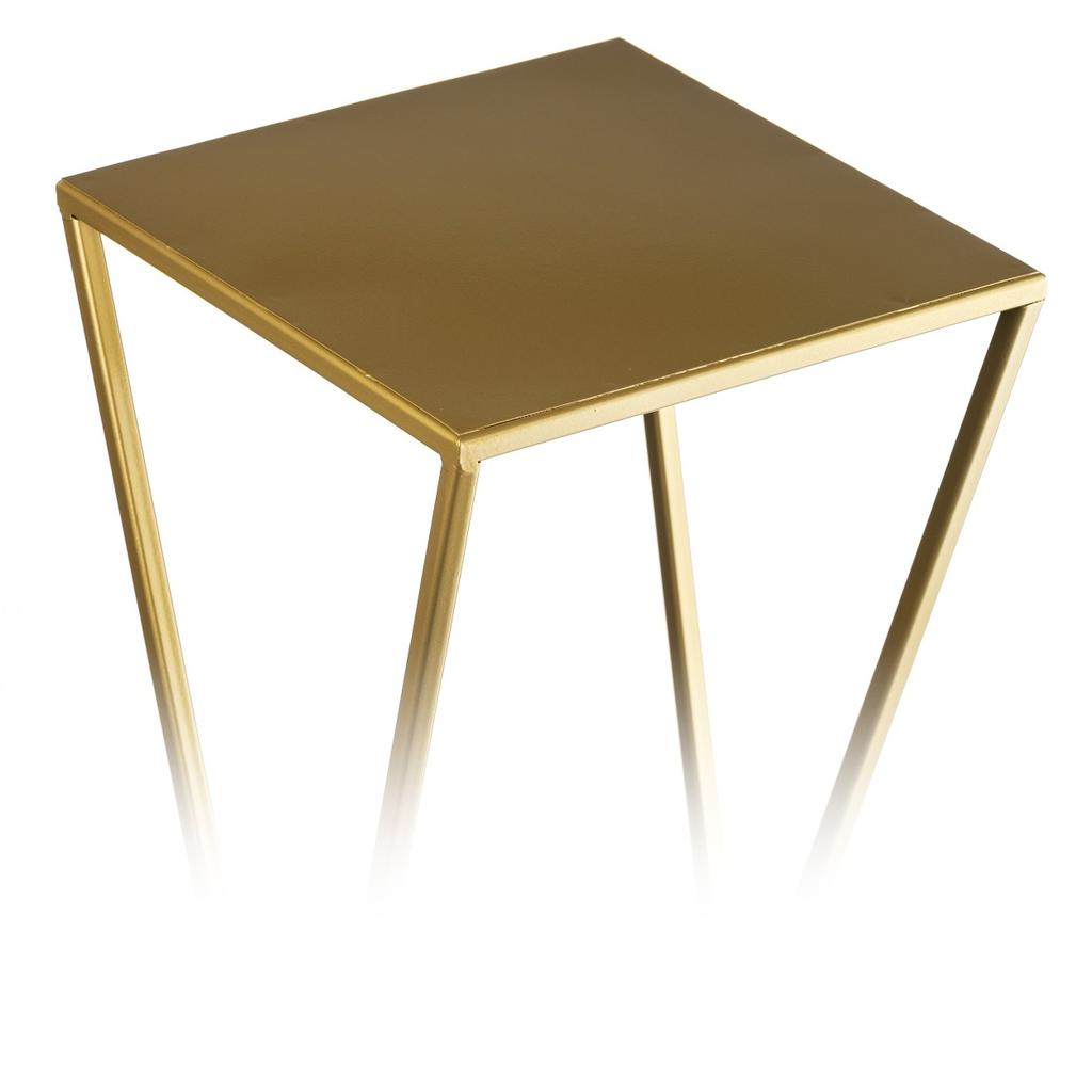 Modern Loft Golden Flower Stand 70 Cm