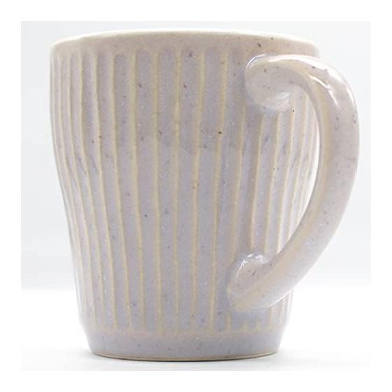 aito Seisakusho "Ripple" Mug Approx. 330ml Beige Microwave Dishwasher Safe Mino Ware Made in Japan 266403