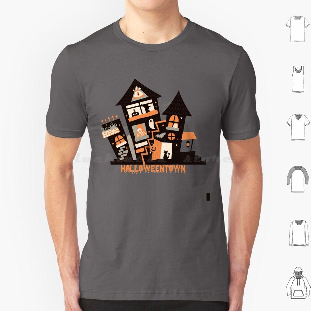 Halloween Town T Shirt 6xl Cotton Cool Tee Halloweentown Halloweentown University Halloween Halloweentown And Chill