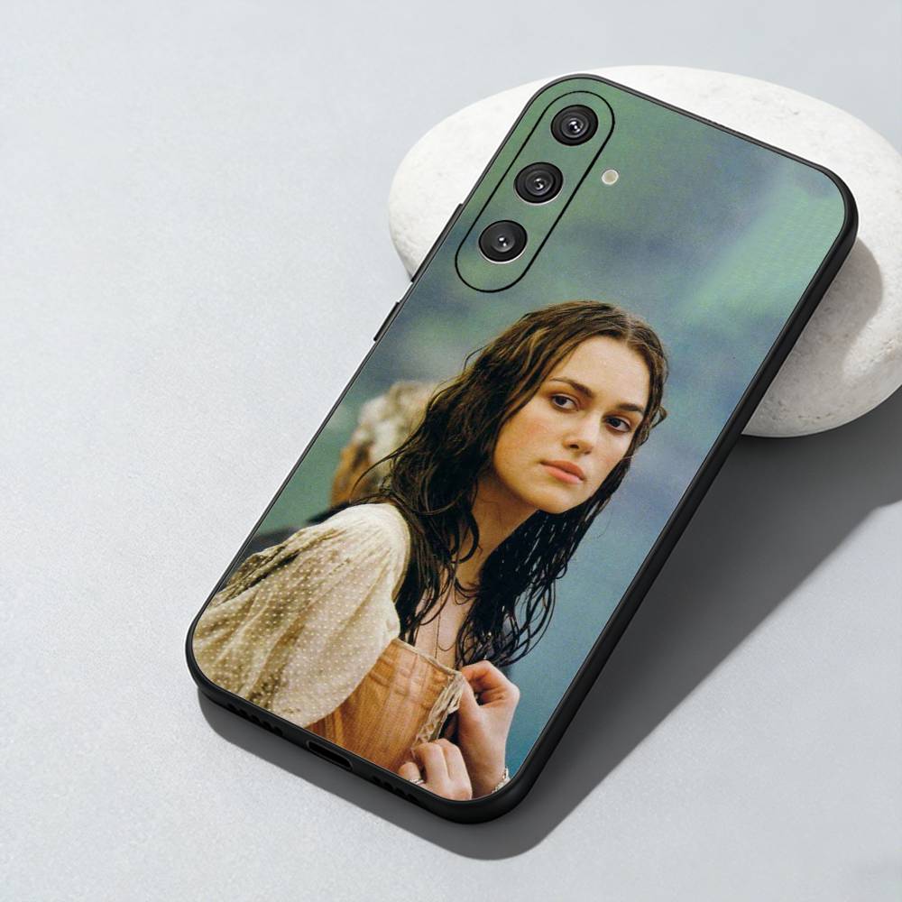 

Actor K-Keira K-Knightley Phone Case For Samsung Galaxy A73,A72,A71,A70,A52,A51 Others Soft Black Cover Samsung a53 5g