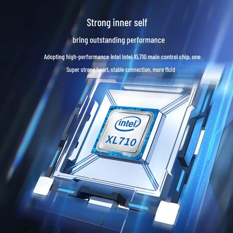 EB-LINK Intel XL710 Dual-Port 40G Fiber Optic PCIe Network Card