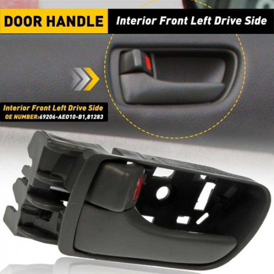 

Inner Door Interior Handle Left Gray Front Driver Side Fit Sienna TOYOTA 2004-10