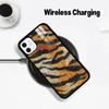 Bold Tiger Stripe Wireless charging phone case compatible with iPhone 17/16/15/14/13/12/11