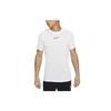 Nike Dri-FIT Academy Printed Quick-Dry Short Sleeve T-Shirt Men Tops White CZ0983-100