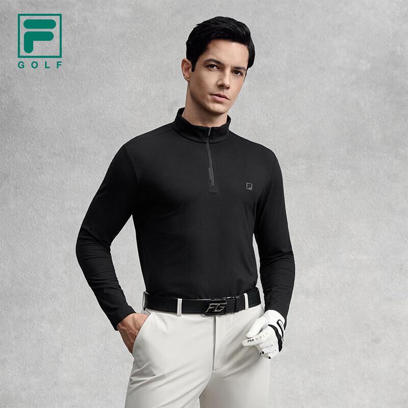 FILA Men s Golf Half-Zip Long Sleeve Knit Shirt 2XL